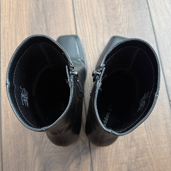 Madden Girl Monicaa Black Mid Calf Boot - Picture 11 of 11